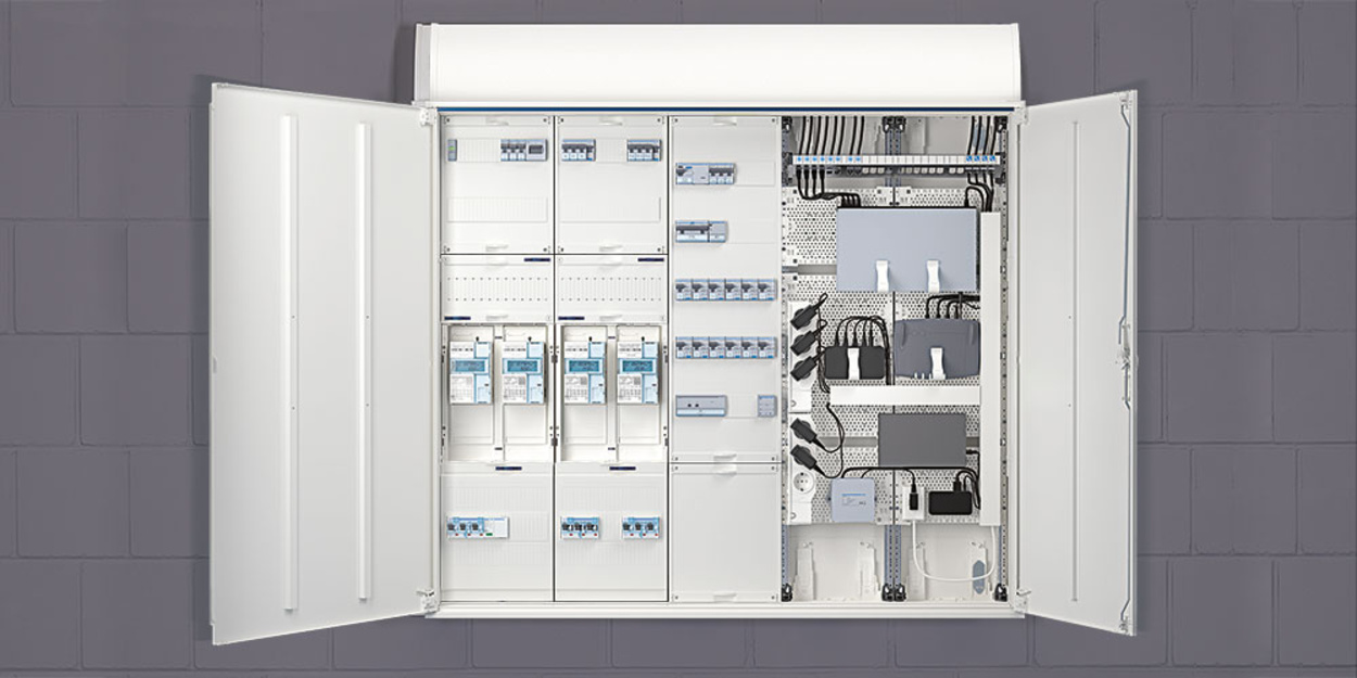 Technikzentrale bei Elektro Keller in Leidersbach