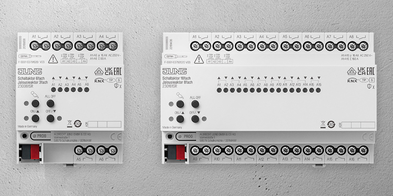 KNX Schalt- und Jalousieaktoren bei Elektro Keller in Leidersbach