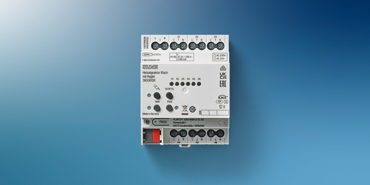 KNX Heizungsaktor 6-fach bei Elektro Keller in Leidersbach